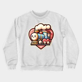 Train Valentine Crewneck Sweatshirt